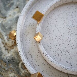 Kelly Wearstler x Ben Medansky Pyrite Ceramic Plate / Dish, Signed and Dated